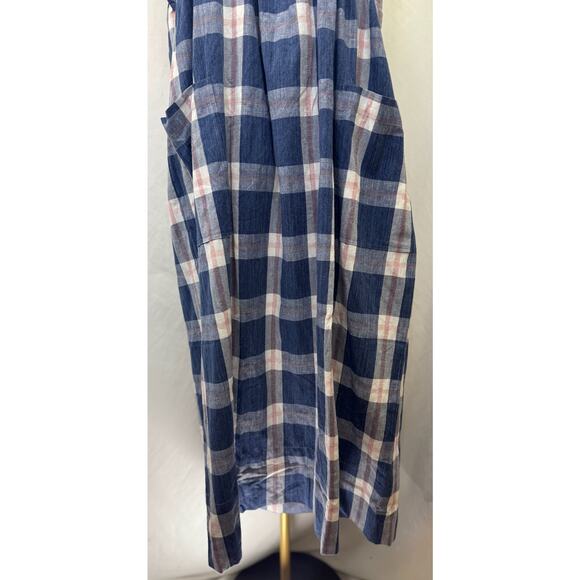 NWT - Maternity HATCH The Alexia Dress in Blueberry Plaid - Picture 10 of 16